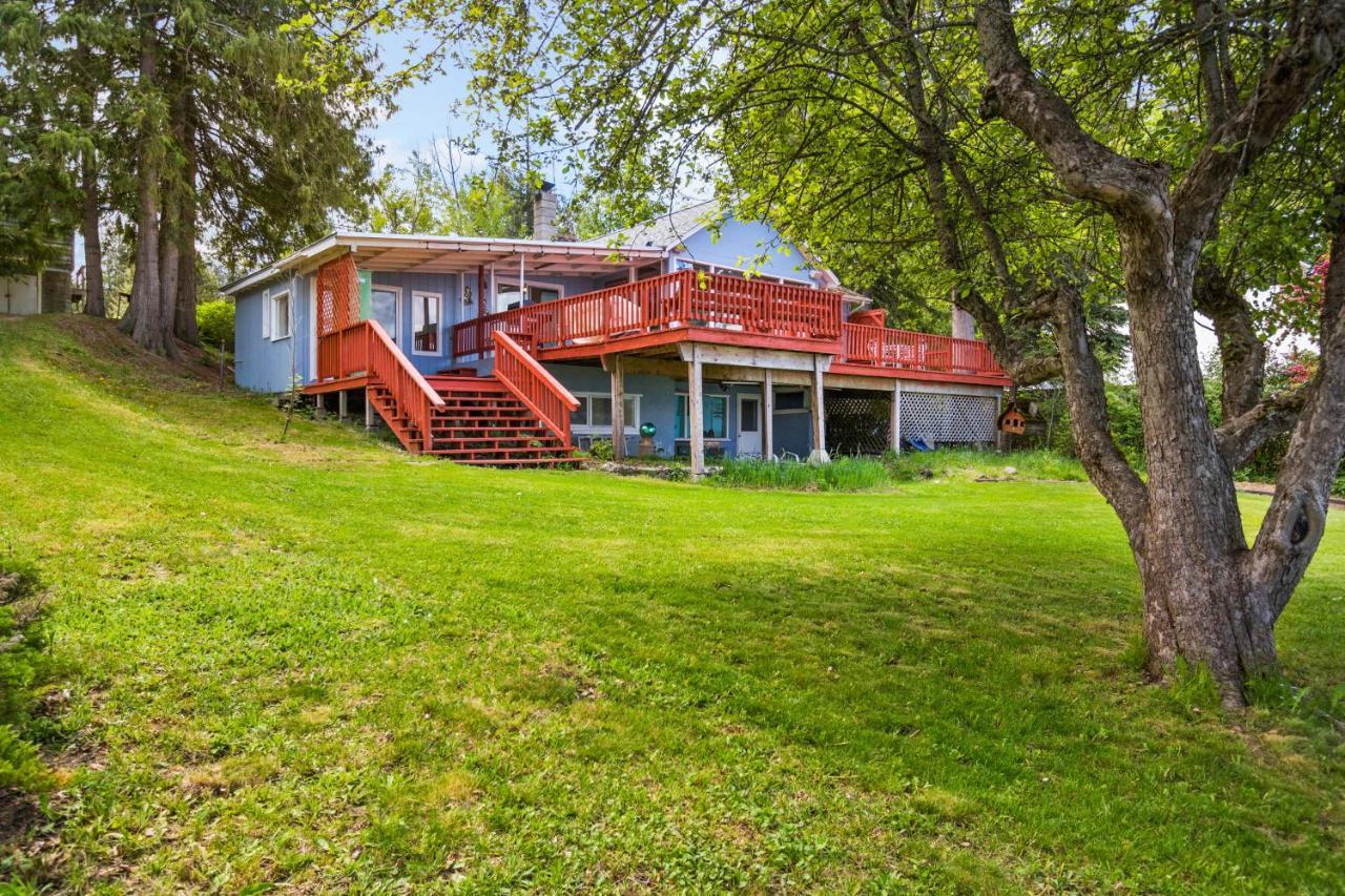 Calm Waters Lakeside Cabin Villa Sagle ภายนอก รูปภาพ