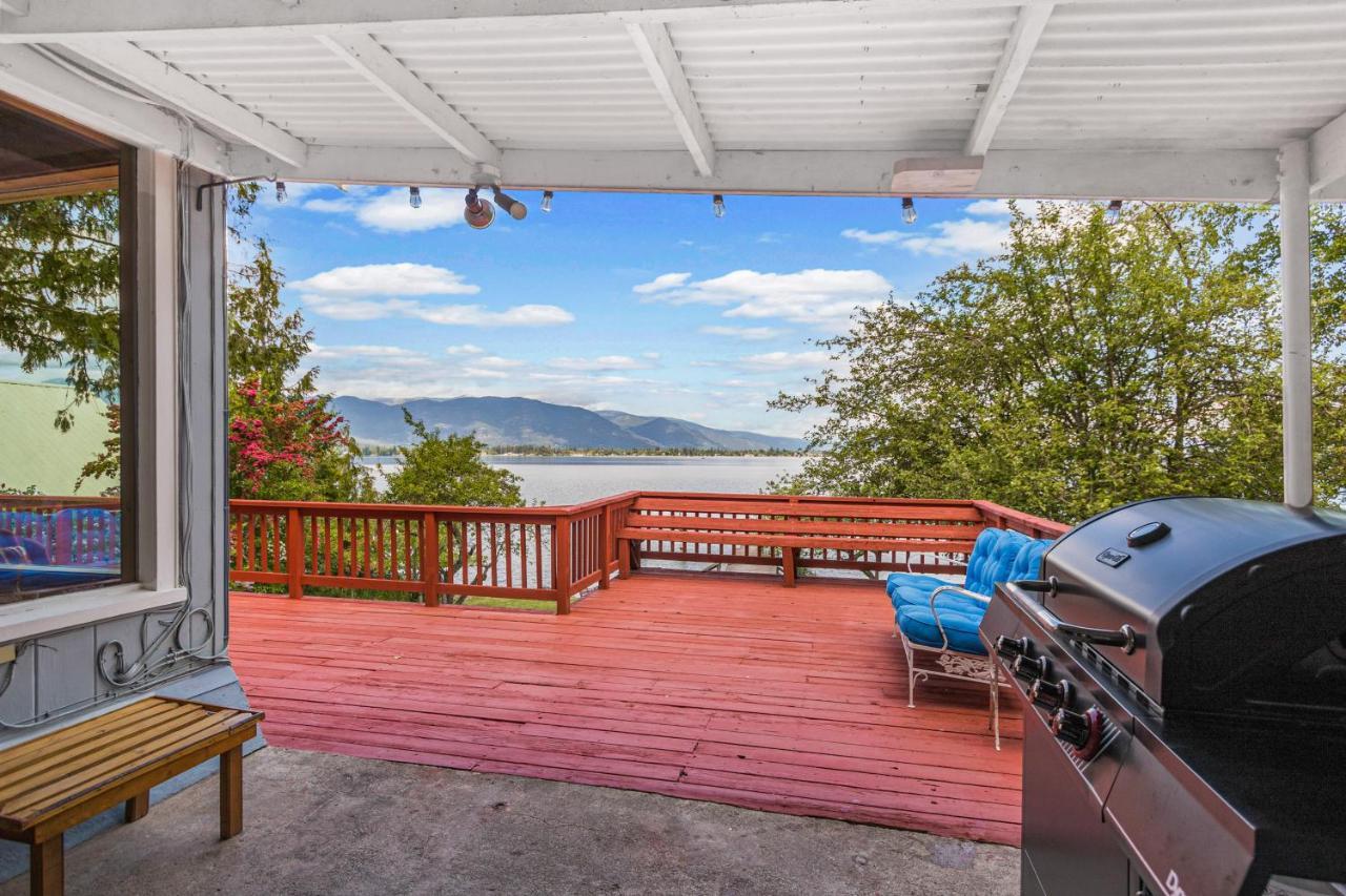 Calm Waters Lakeside Cabin Villa Sagle ภายนอก รูปภาพ