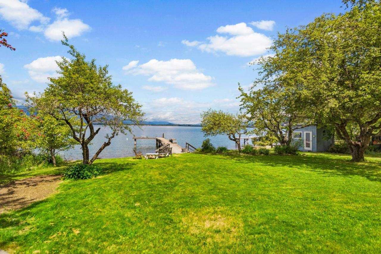 Calm Waters Lakeside Cabin Villa Sagle ภายนอก รูปภาพ